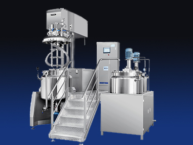 SME-BE500L真空乳化機(jī)，下均質(zhì)螺帶攪拌
